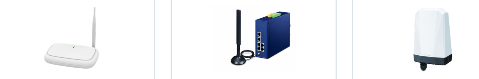 Indoor, industrial and outdoor LoRaWAN gateways