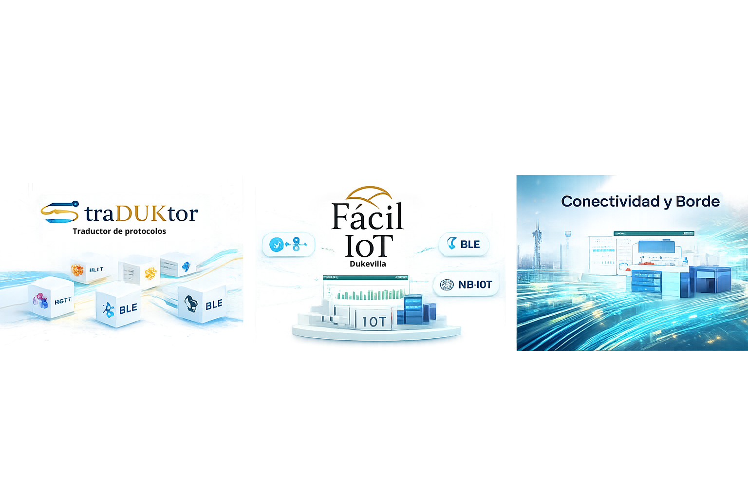 Productos Dukevilla: traDUKtor, Facil IoT y Conectividad